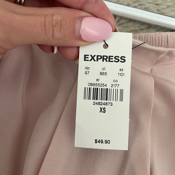 Express Long Sleeve Blouse NWT - Picture 2 of 3